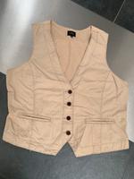 Opus Someday Gillet Gr 44 Weste Baumwolle camel Top Bayern - Eggenfelden Vorschau