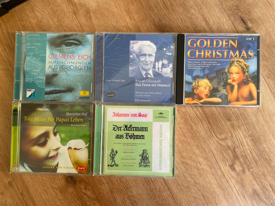 Hörbücher CD Sammlung Konvolut 1x abgespielt oder NEU in Brühl