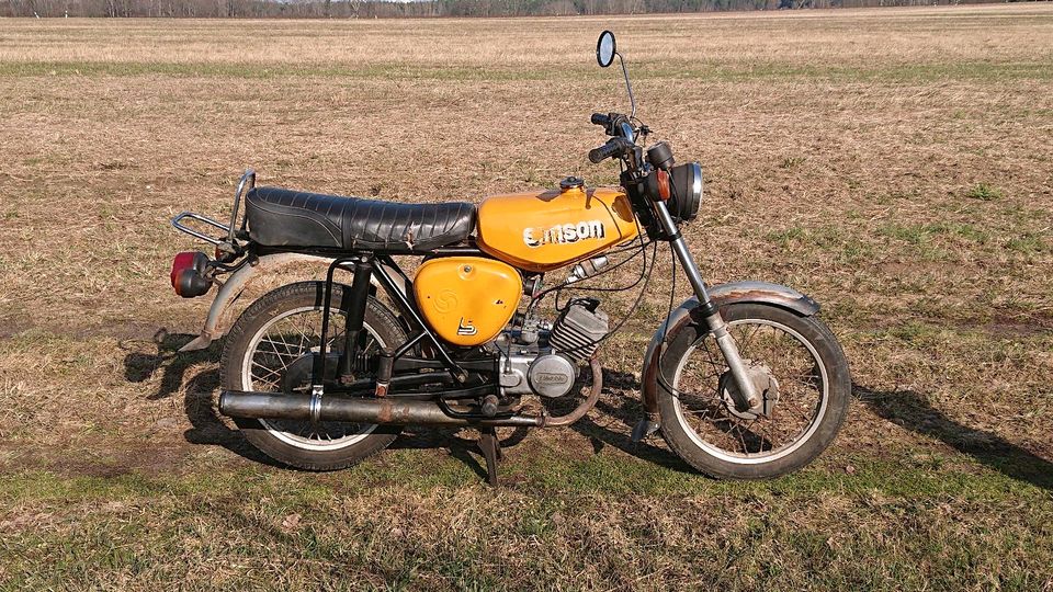 Simson s51 mit KBA Papieren, Baujahr 1987 in Großdubrau