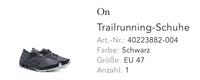 ON Cloudventure Trailrunningschuhe Schwarz Gr 47 Bonn - Geislar Vorschau