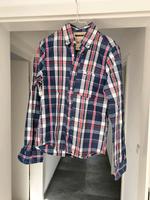 Hollister karo- langarm Hemd rot, blau, weiß  Herren Hessen - Groß-Umstadt Vorschau