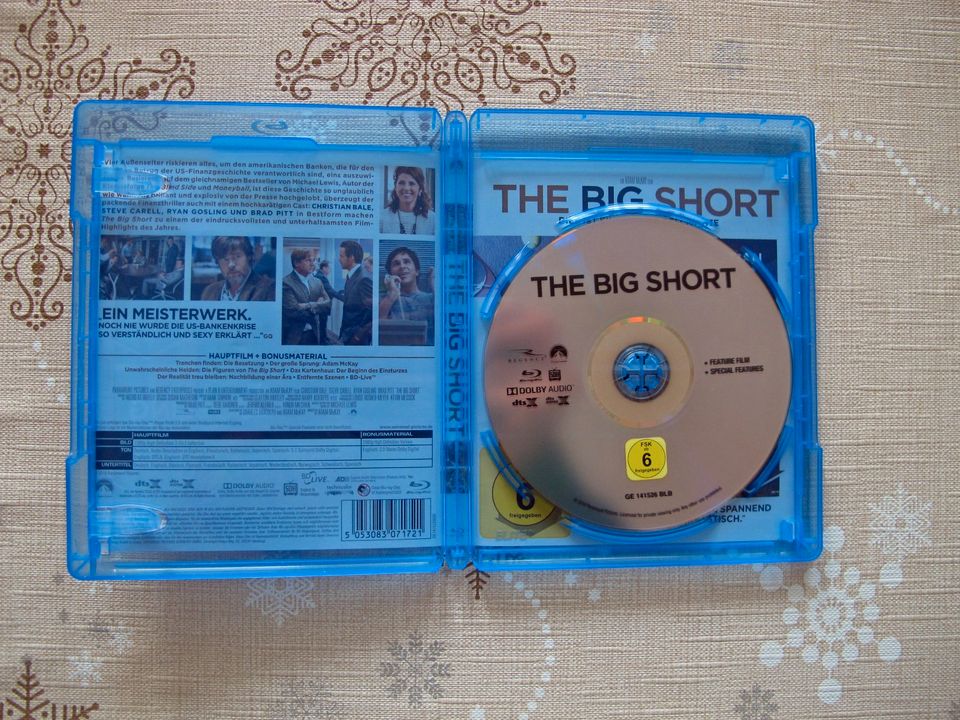 DVD bluray DiCaprio Wolf of Wallstreet Big Short Der Große Crash in Unterföhring