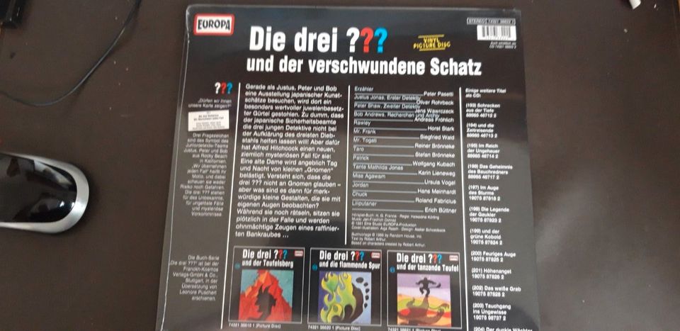 Drei Fragezeichen ??? 22 und der verschwundene Schatz Vinyl NEU in Hattersheim am Main