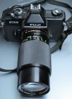 Analoges Spiegelreflexkamera-Set Fuji STX-2 + Zoom 75-200mm Nordrhein-Westfalen - Nettetal Vorschau