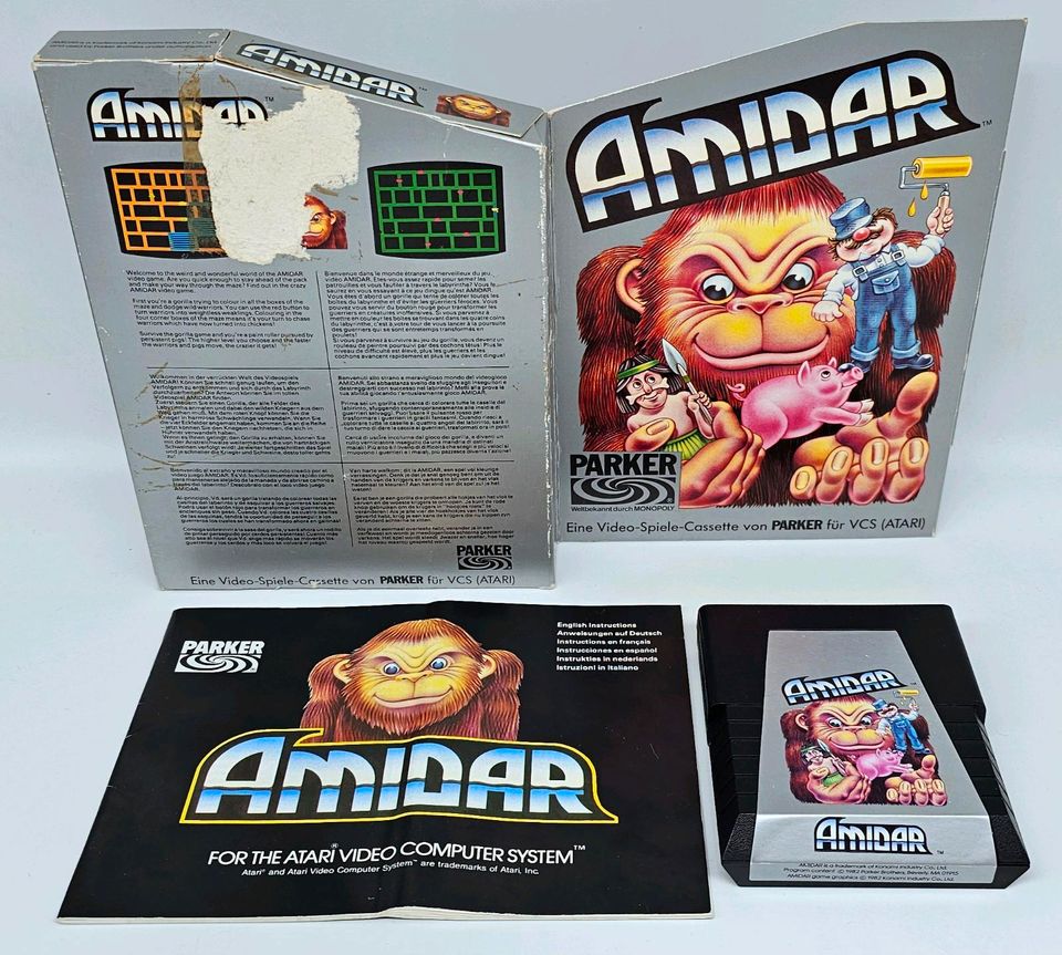 Amidar - Atari 2600 VCS - CIB Komplett OVP Boxed - Arcade Game in Weiterstadt