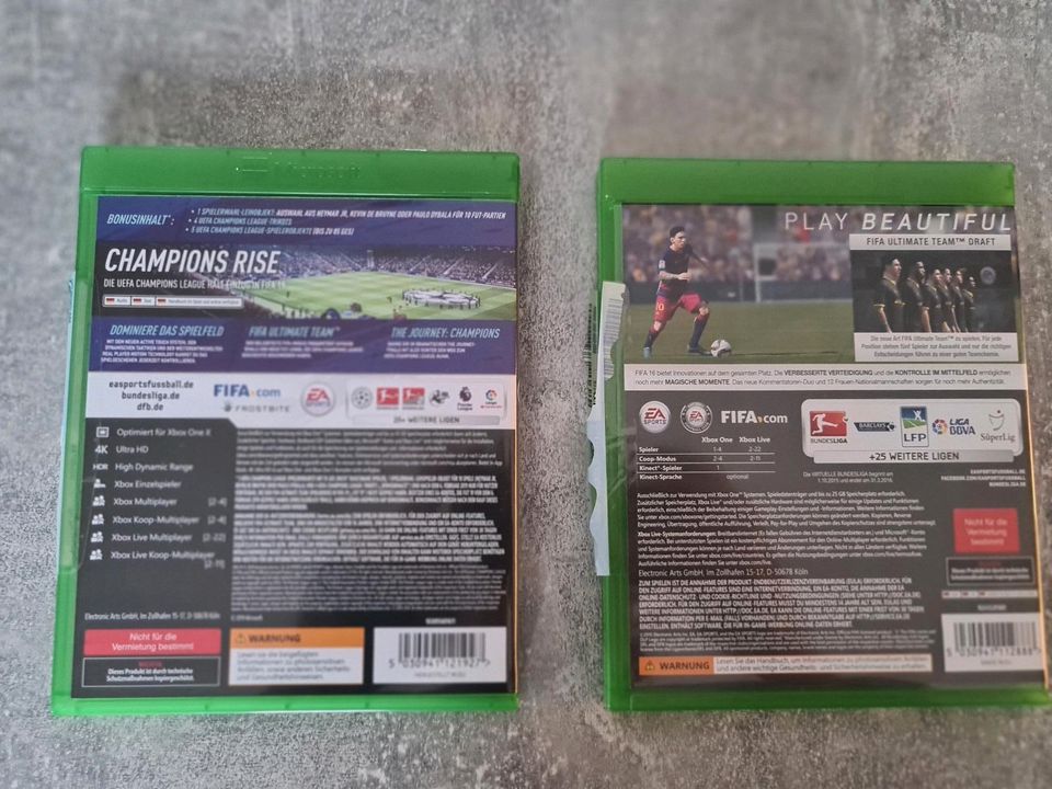 Xbox Spiel Fifa 16 / Fifa 19 in Alpen