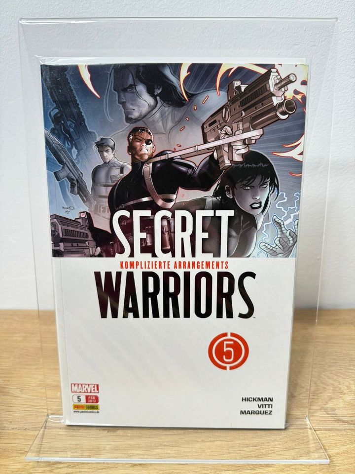 Secret Warriors Nr. 1 2 3 4 5 Marvel Comic 2010-2012 Nick Fury in Sprockhövel