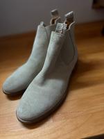 Crickit Stiefeletten Chelsea Boots Sommer leicht beige 38 schmal Hessen - Babenhausen Vorschau