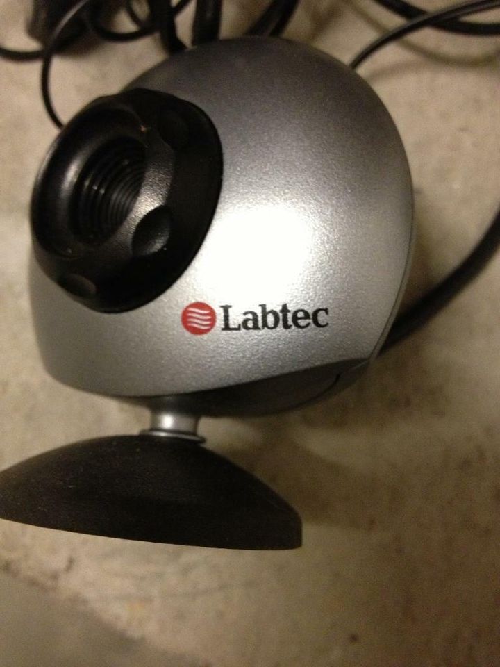 WEBCAMERA VON LABTEC IN SILBER in Düsseldorf