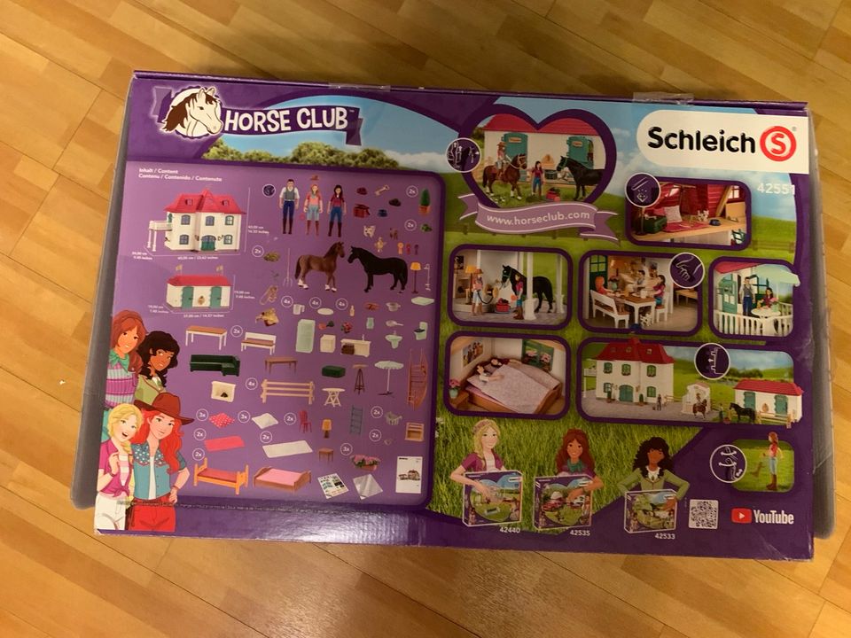 Schleich Horseclub Lakeside Pferdehof Wohnhaus 42551 in Hahn