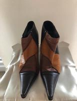 Spitze seltene Stiefeletten " Buffalo" Gr. 39 braun Patchwork Hessen - Zwingenberg Vorschau