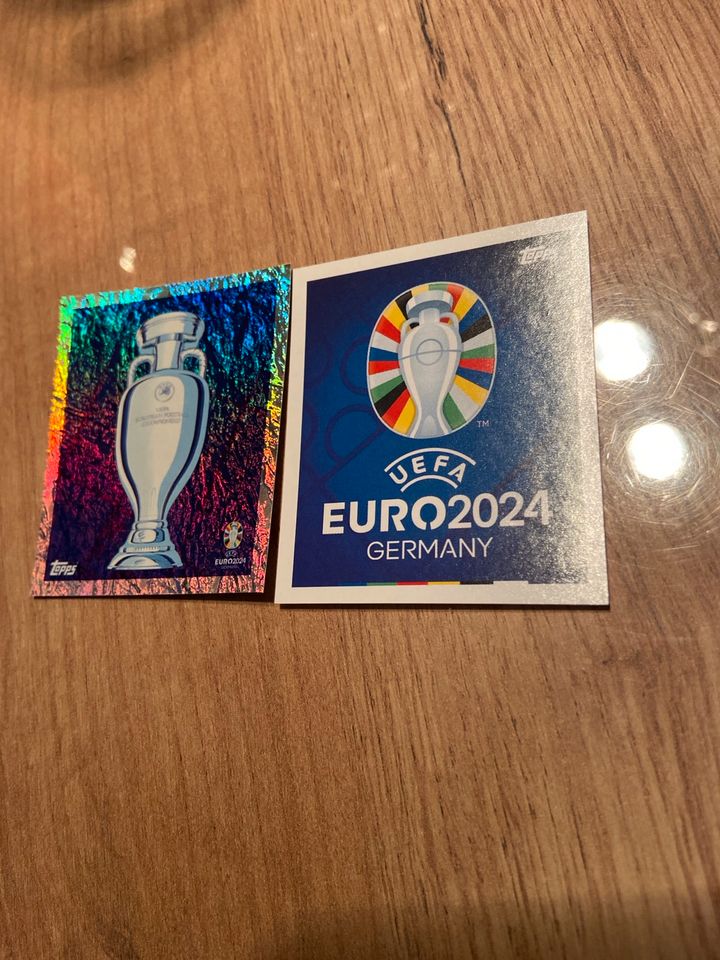 TOPPS EURO Sticker Euro 1 & UEFA 1 in Steinheim an der Murr
