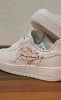 Der besondere Nike AIR FORCE 1 Schuh Sneaker Gr40 DIY EINZIGARTIG Nordrhein-Westfalen - Minden Vorschau