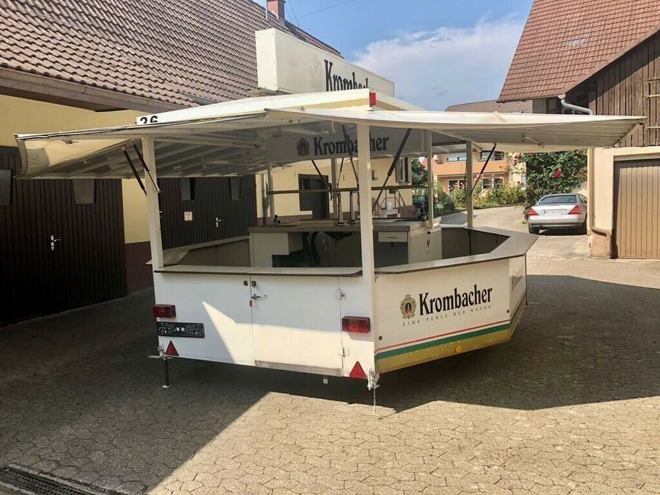 Bierwagen Schankwagen Insel Miete in Friesenheim