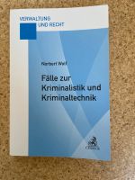 Fälle zur Kriminalistik u. Kriminaltechnik - Wolf, 2018 Nordrhein-Westfalen - Schlangen Vorschau