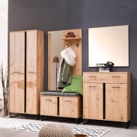 Schrank Garderobe Kommode Industrial Holz Eiche Bank NEU 401-Dü Düsseldorf - Heerdt Vorschau