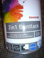 Lack (Grau, 2in1 Buntlack, 2,5 l) Leipzig - Altlindenau Vorschau