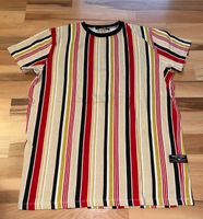 Herren T-Shirt beige-rot-schwarz-weiß gestreift, Gr. M Rusty Neal Brandenburg - Potsdam Vorschau