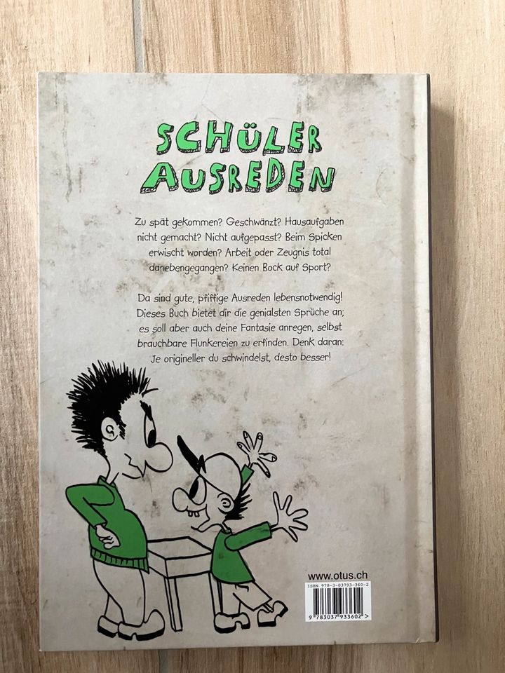 Buch Comic Ausredenbuch „Schülerausreden“ in Lübbecke 