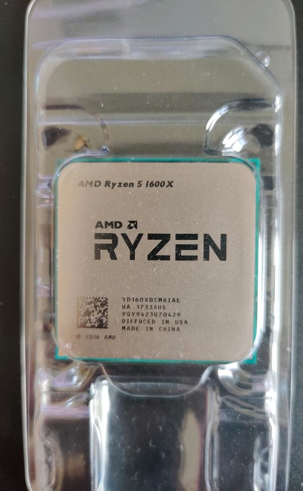 AMD Ryzen 5 1600x CPU 6x 3.60GHz Sockel AM4 in Wennigsen