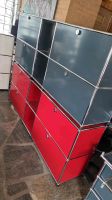 Sideboard Usm Haller, Rot/Grau-Glass, gebraucht, top zustand Hessen - Kirtorf Vorschau