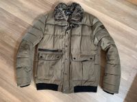 Herren Winterjacke mit Fellkragen Gr. XL Oliv Harburg - Hamburg Heimfeld Vorschau