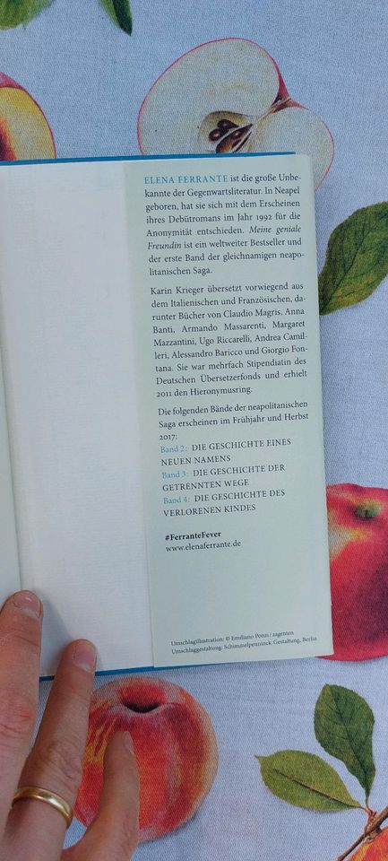 Ferrante "Meine geniale Freundin " Buch Roman in Gröbenzell