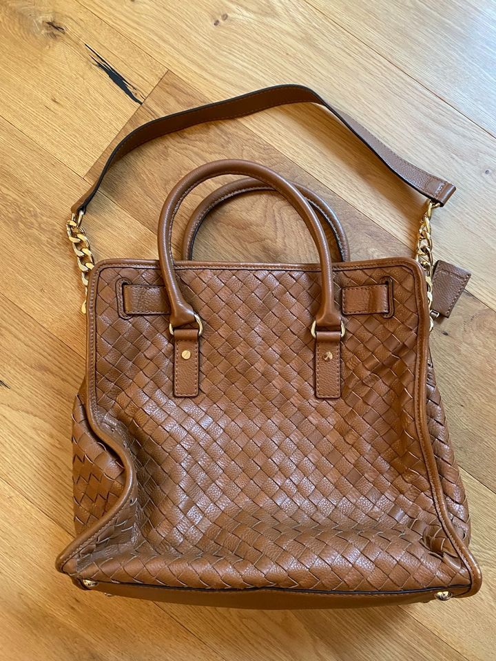 Original Michael Kors Cognac Leder Tasche in Wetter (Ruhr)