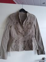 Blazer/Jacke, Gr. 36, khaki/beige, s.Oliver, Baumwolle Nordrhein-Westfalen - Ense Vorschau