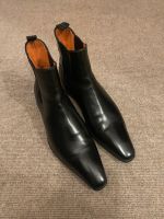 SANTONI Gr. 10 / 44 / 45,5 Stiefel Boots Stiefelette Schwarz Hamburg-Mitte - Hamburg Neustadt Vorschau