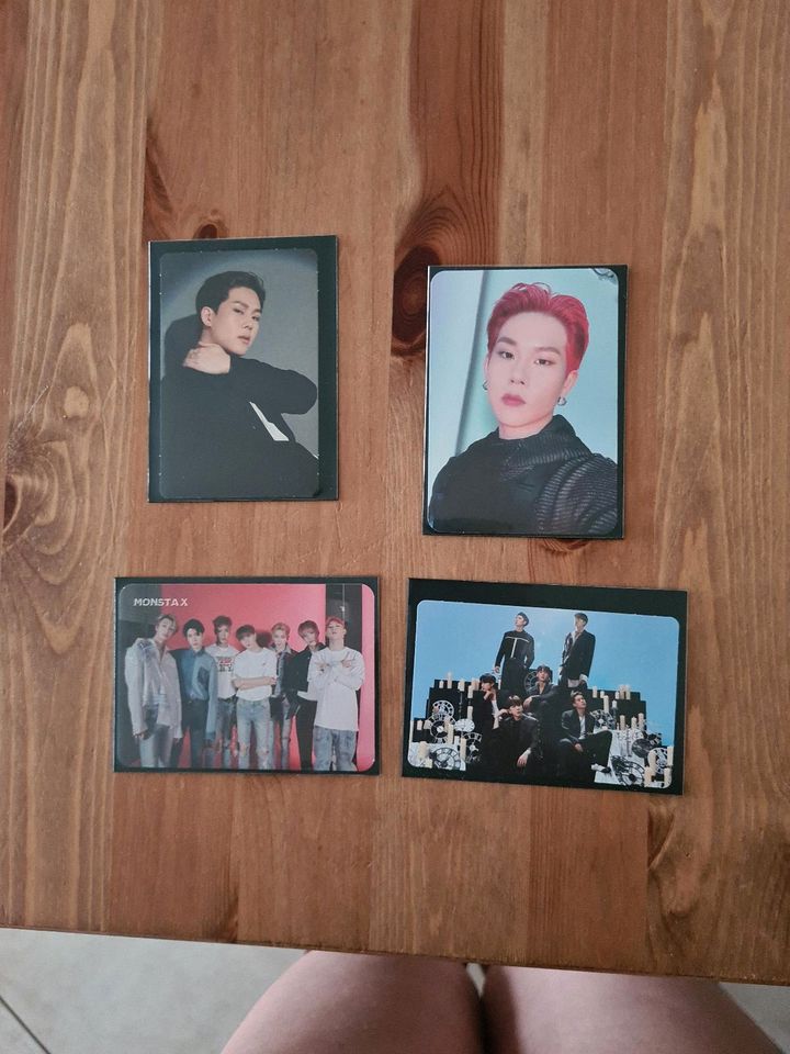 Monsta X Photocards in Bonn