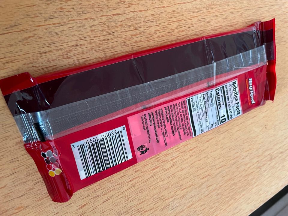 Original WRIGLEY´S BigRed Zimt Chewing Gum 3x Pack/45Stck. in Bad Vilbel