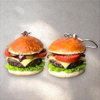Burger Ohrringe Polymer Clay Essen Miniatur Amerika Gemüse Bayern - Forchheim Vorschau