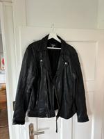 Tigha Lederjacke Jacke Echtleder Schwarz Gr L Biker Nordrhein-Westfalen - Recklinghausen Vorschau