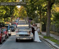 Mustang als Hochzeitsauto mieten - schickes weißes Cabrio mit V8 Sachsen - Pirna Vorschau