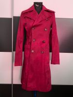 Funky Staff Mantel Trenchcoat dunkel pink M 36 38 40 Bremen - Schwachhausen Vorschau