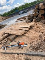 Eichen Pfähle 3 m Zaun Pfähle Niedersachsen - Gorleben Vorschau