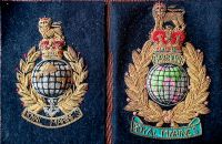 Wappen Emblem Orden Royal Marines Gibraltar antik England Saarland - Neunkirchen Vorschau