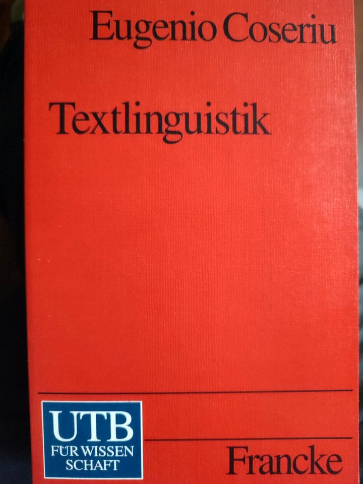 Textlinguistik (Eugenio Coseriu), neu in Konz