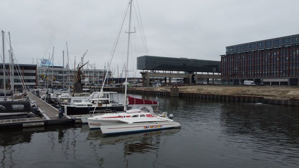 Trimaran Kat Dragonfly Farrier Kaufberatung Training Überführung in Goch