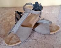 Rieker Sandalen Antistress taupe Gr.38 Thüringen - Wildenbörten Vorschau