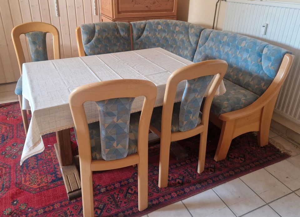 Sitz-Eck-Garnitur sehr guter Zustand in Masburg