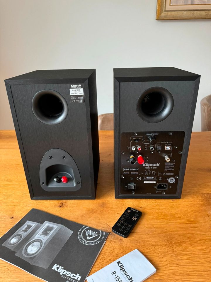 Klipsch R-15PM Aktiv Lautsprecher mit Bluetooth, wie neu in Gremmendorf