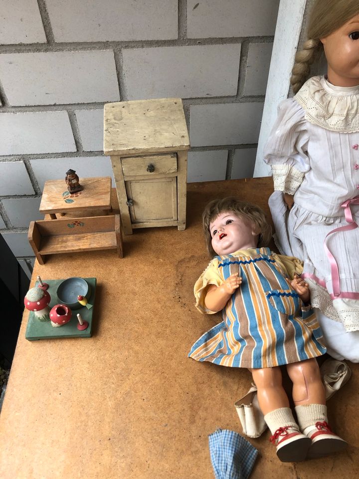 Speicher Fund alte Puppen in Sankt Augustin