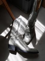 Dan Post Westernstiefel, hellgrau, US Größe 8, 41 - 41,5 Baden-Württemberg - Höfen Vorschau