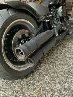 Umgebaute-Endschalldämpfer Harley Davidson Fat Boy S Nordrhein-Westfalen - Weeze Vorschau