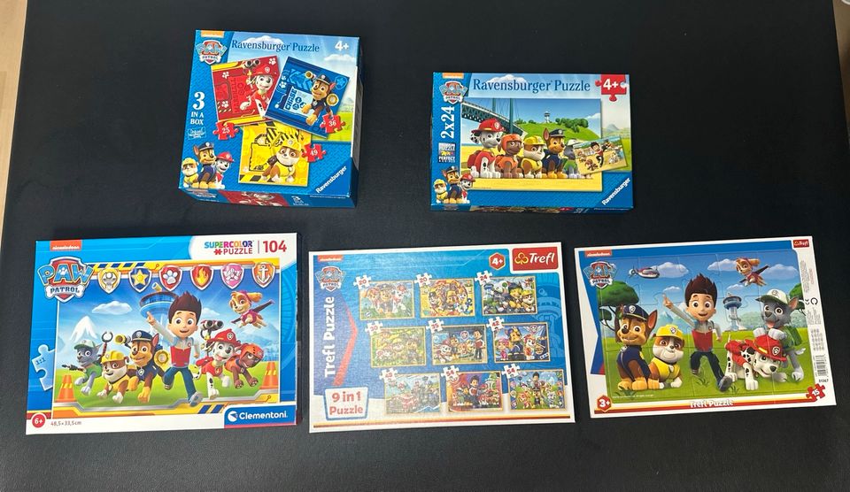 Mehrere Paw Patrol Puzzle! in Gessertshausen