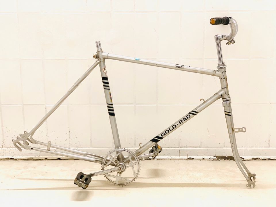 Vintage Goldrad; Rennrad Rahmen; Fahrradrahmen; 1982; Fixie o.ä. in Essen