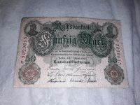 Alter Geldschein 50 Mark  1910 Sachsen - Schneeberg Vorschau