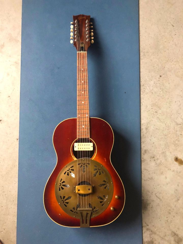 1967 GIBSON B-25 12 Resonator Peters Blues Slide Einzelstück! in Köln